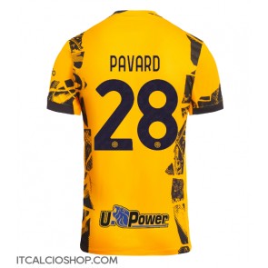 Inter Milan Benjamin Pavard #28 Terza Maglia 2024-25 Manica Corta